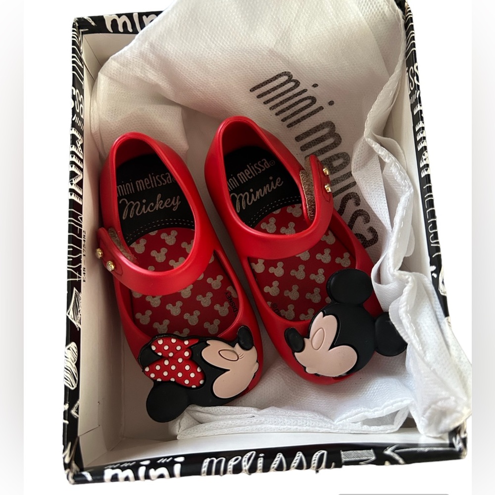 Mini Melissa + Disney Mickey & Mini size 5
